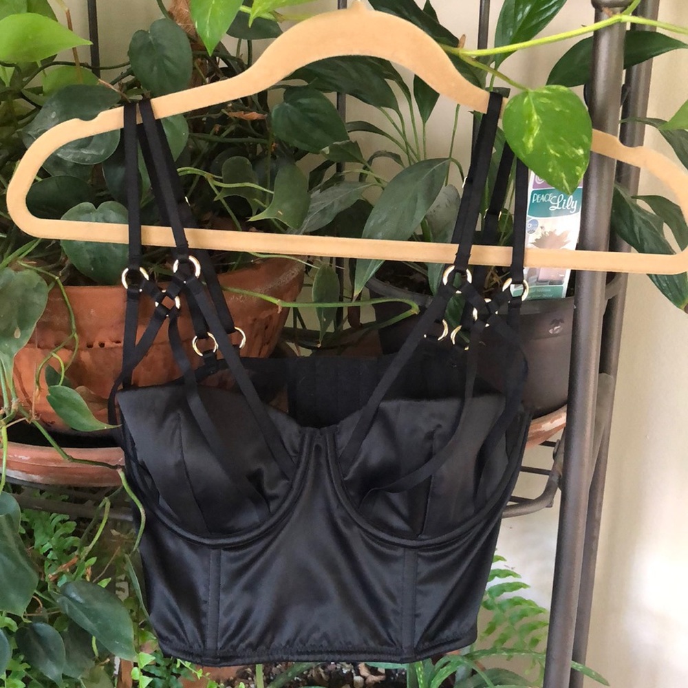 VS corset style lingerie top